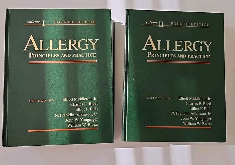 Allergy Principles and Practice Vol 1 & 2 | 4th Edition | Middleton | Medical…