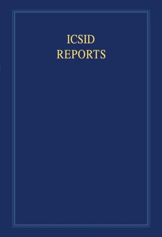 ICSID Reports: Volume 3: Reports of Cases Decided under the Convention on the Se