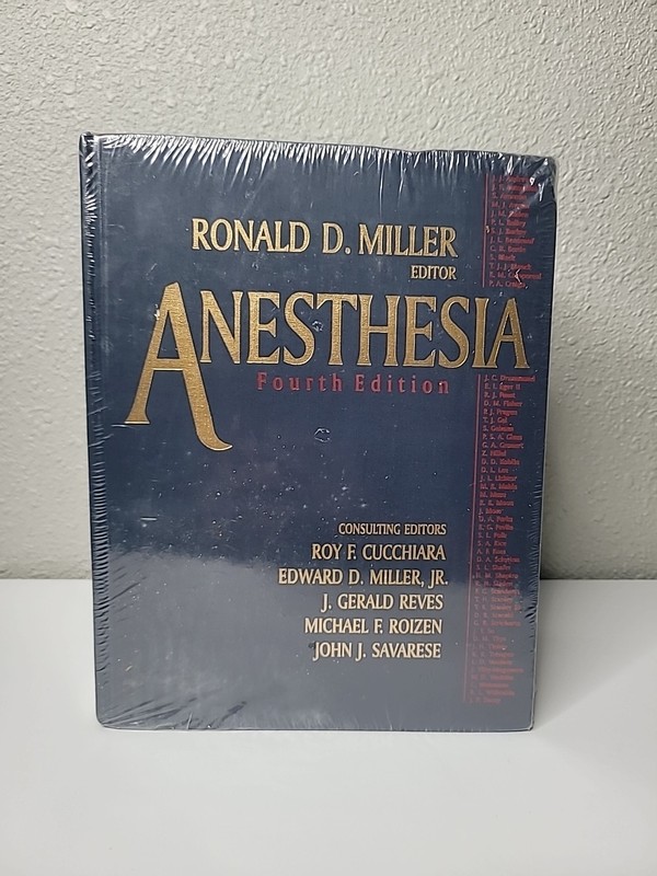 Anesthesia Fouth Edition Ronald D. Miller Vol. 1 & 2