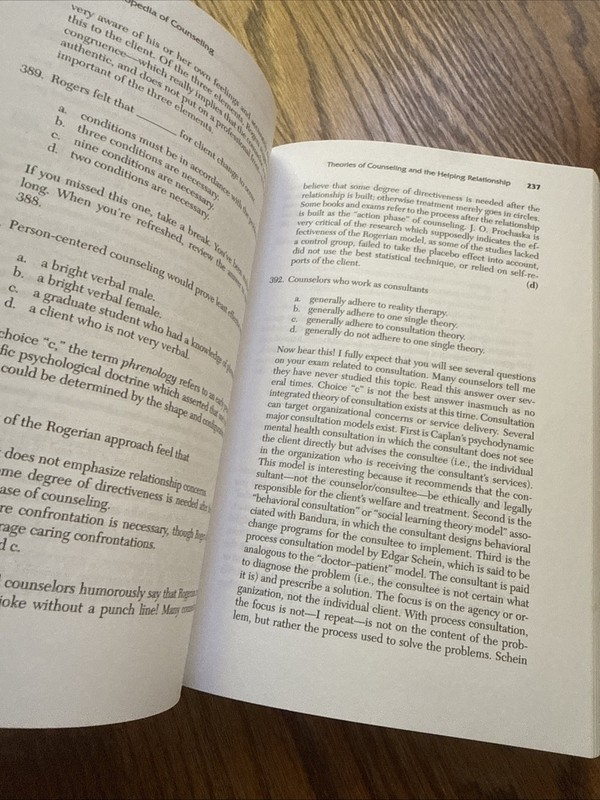Encyclopedia of Counseling: The Authentic Purple Book Third Edition 2008 15th An gallery