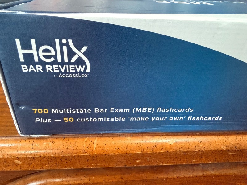 Helix Bar Review Uniform MBE Bar Exam Flashcard Set Multistate Bar Exam Prep