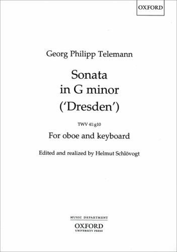 Sonata in G Minor Dresden Twv41 G10 : Paperback, Paperback by Telemann, Georg…
