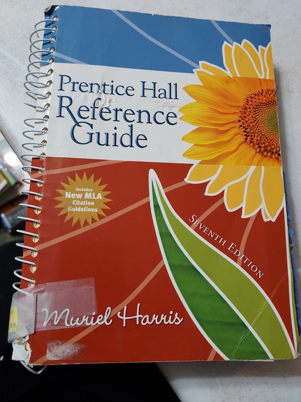 Prentice Hall Reference Guide: Includes New MLA Citation Guidelines 7th ed.HZ15