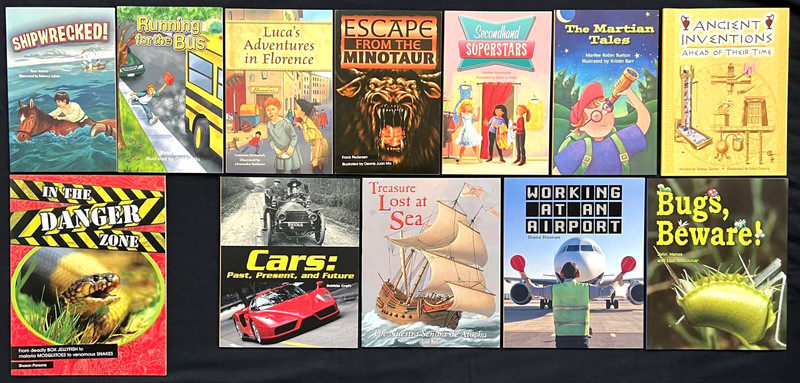 4th – 5th – RIGBY – Level T – STUDENT READERS (12 Books) (2020)