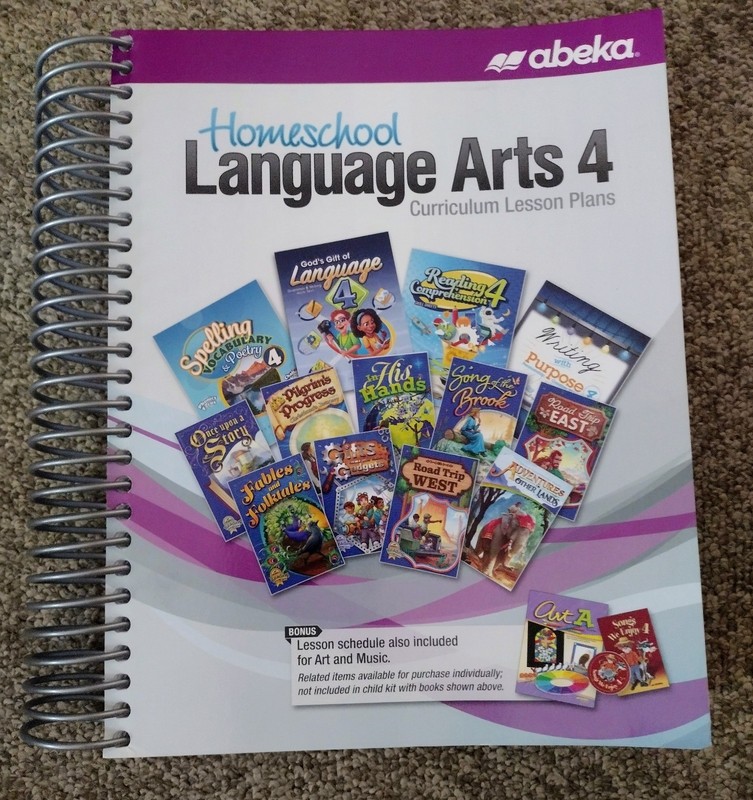 Abeka Language Arts 4 Lesson Plans
