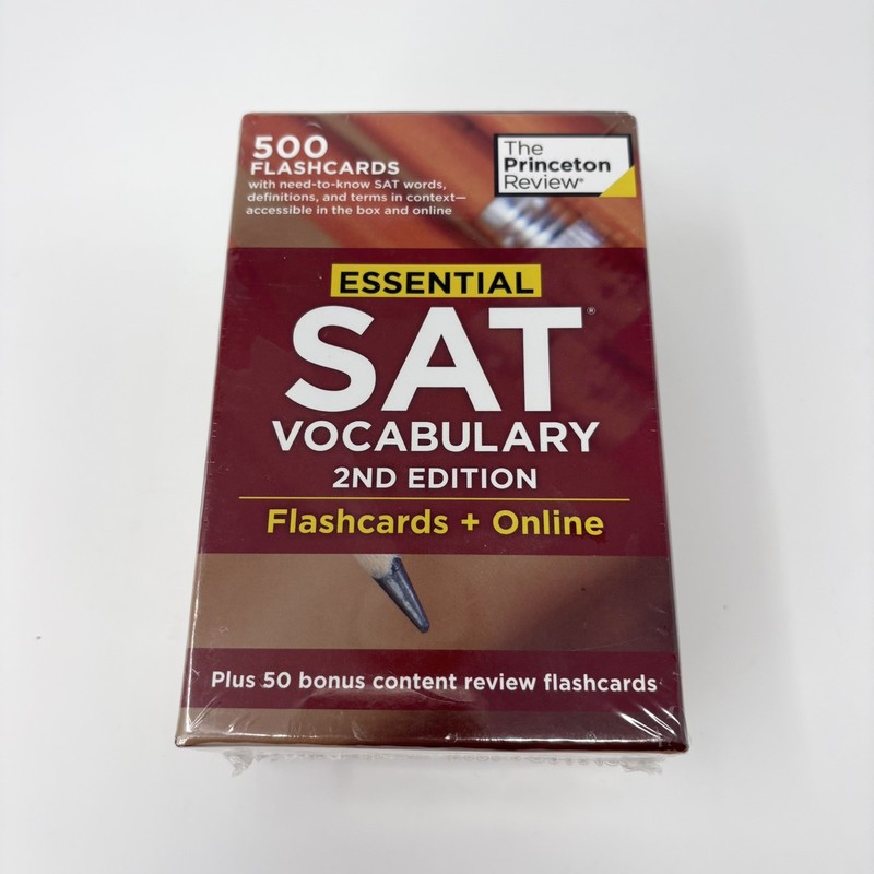 College Test Preparation Essential SAT Vocabulary, 2nd Edition: Flashcards
