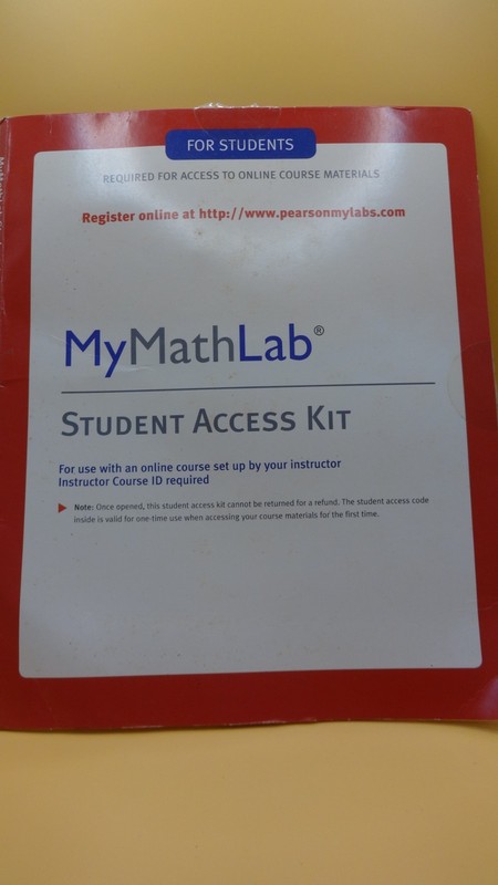 My Math Lab Student Access Code Pre Owned With Code