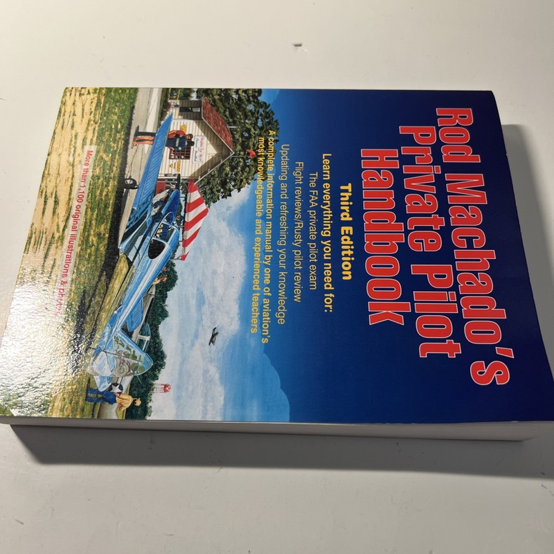 Rod Machado's Private Pilot Handbook by Brian Weiss (1996, Trade Paperback) VG gallery