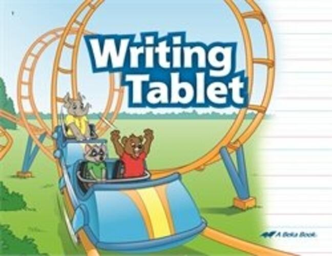 Abeka Grade 1 Writing Tablet Penmanship Student Lined Paper Homeschool