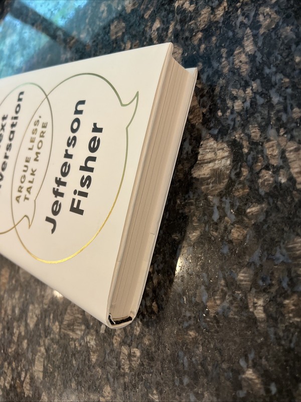 Next Conversation : Argue Less, Talk More by Jefferson Fisher 1st Print SIGNED gallery
