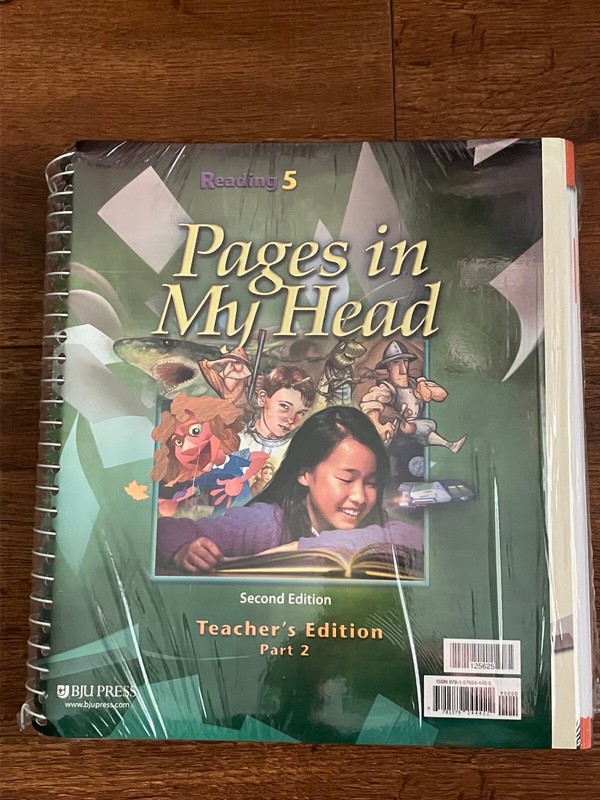 BJU Press Reading 5: Pages in My Head (2nd Edition Set with Teacher's Edition) gallery
