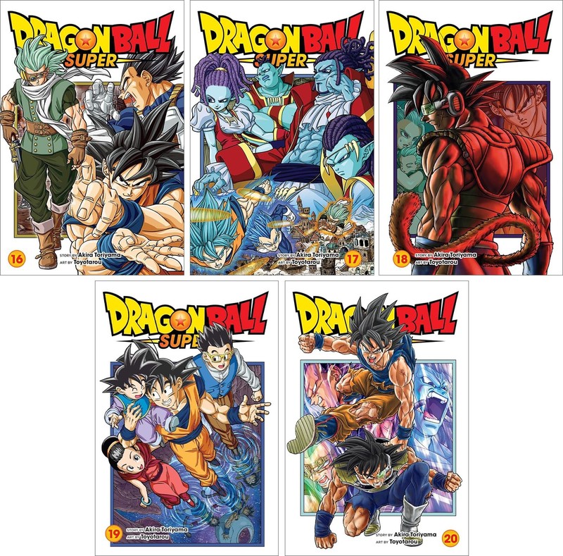Dragon Ball Super Vol. 16-20 by Akira Toriyama