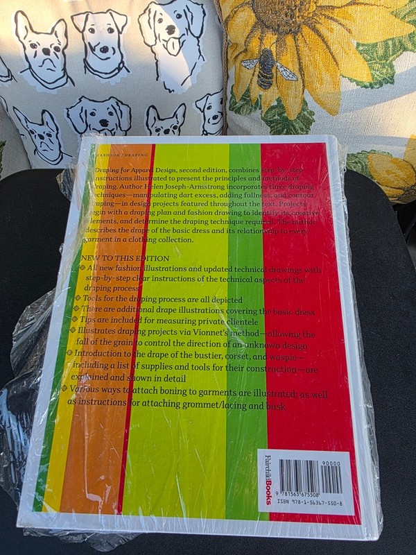 Draping for Apparel Design 2nd Edition Hardcover Helen Joseph Armstrong gallery