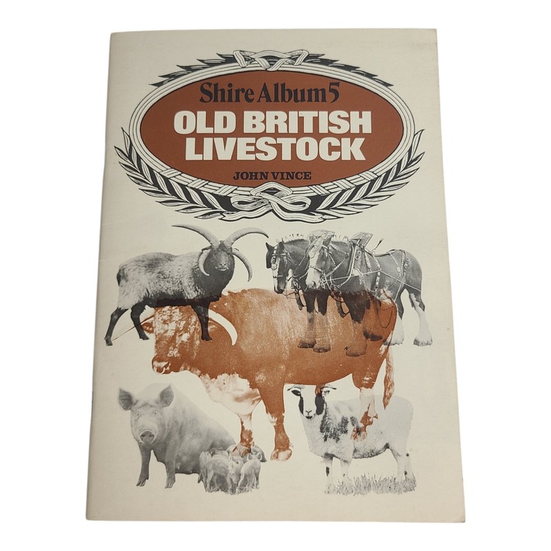 Old British Livestock Shire Album 5 – John Vince Farm Animals Vintage Paperback