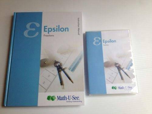 Epsilon Instruction Manual Fractions - Hardcover By Steven P. Demme - GOOD