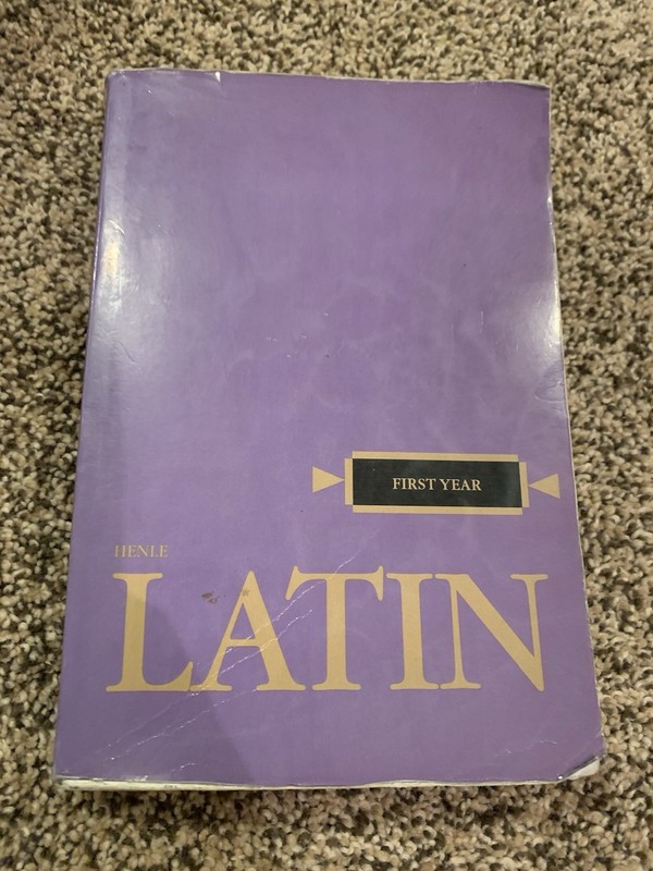 Henle Latin Ser.: First Year Latin by Robert J. Henle (1958, Trade Paperback)