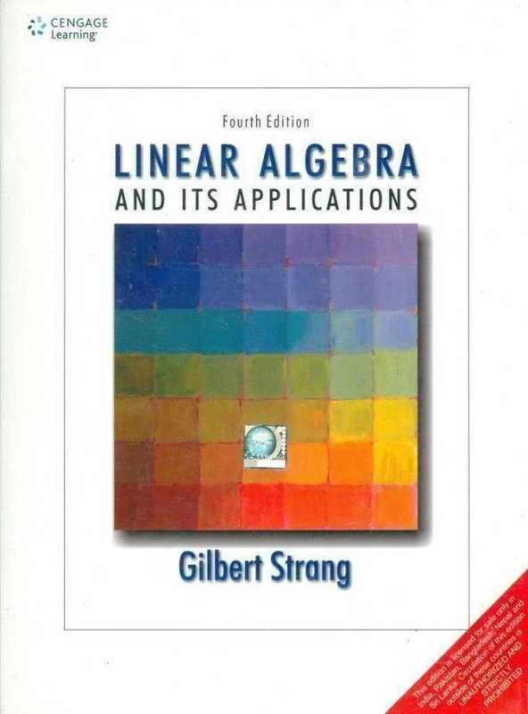 Linear Algebra and Its Applications by Strang, 4th International ed.