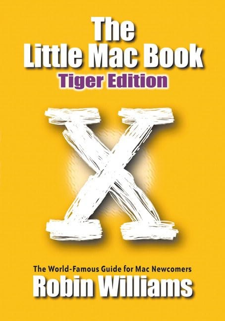 The Little Mac Book: Tiger Edition – paperback Williams, Robin