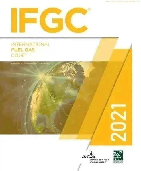 2021 international fuel gas code IFGC 2021 paper back Free Shipping