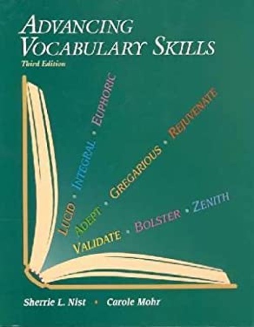 Advancing Vocabulary Skills Paperback Carole, Nist, Sherrie L. Mo