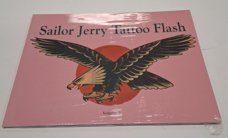 Sailor Jerry Tattoo Flash Vol. 2 by Hardy Marks Factory Sealed