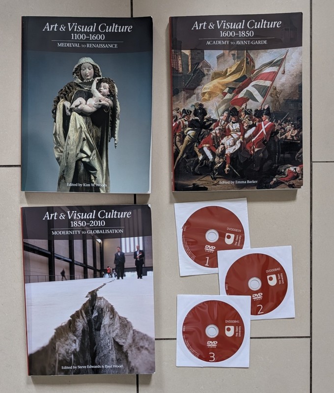 OPEN UNIVERSITY A226 Exploring art and visual culture + DVDs VERY GOOD CDT