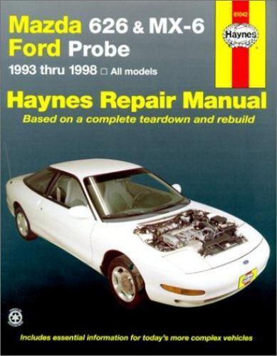 Mazda 626 and Mx-6 Ford Probe Automotive Repair Manual: All Mazda 626-1993…