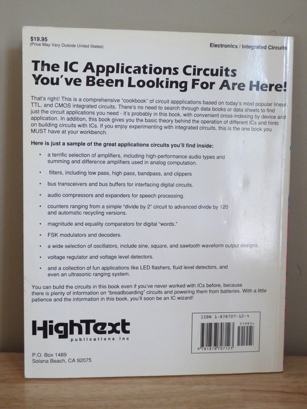 Integrated Circuit Hobbyist's Handbook - by Thomas R. Powers - Softcover Book gallery