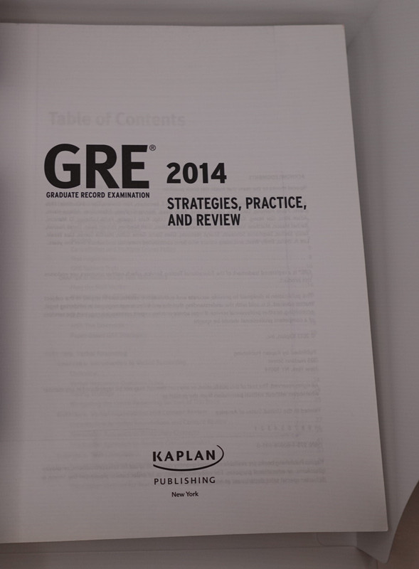 Kaplan GRE 2014 Strategies Practice Review 4 Practice Test Graduate Record Exam gallery