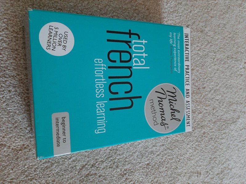 Michel Thomas total french beginner to intermediate CD rom kit NEW