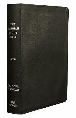 The Jeremiah Study Bible, NIV: Black Genuine Leather: What It Says. What It ...
