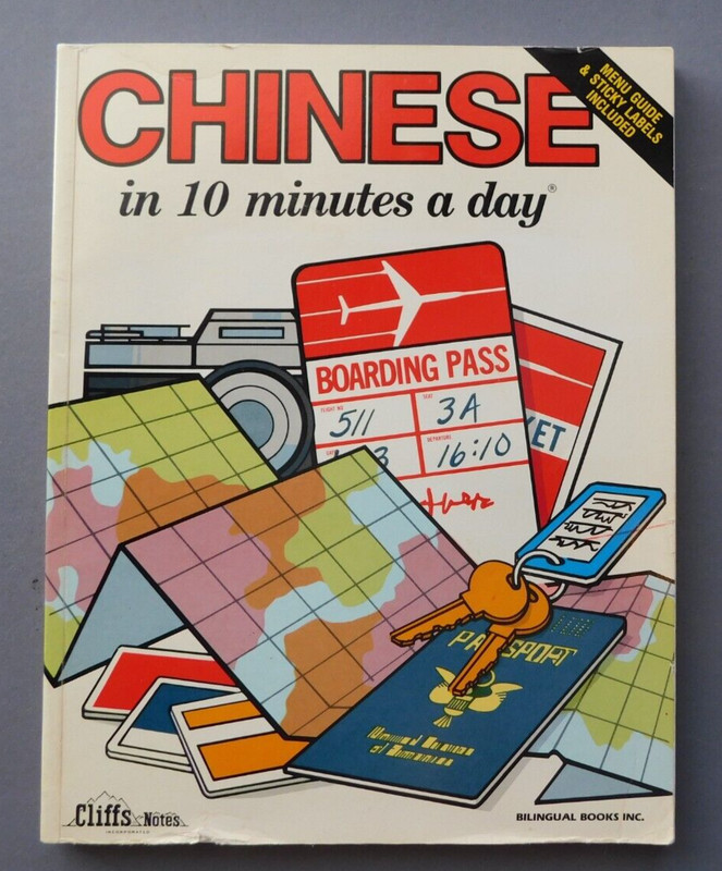 Chinese in Ten Minutes a Day – by Kristine K. Kershul – workbook Language Learn