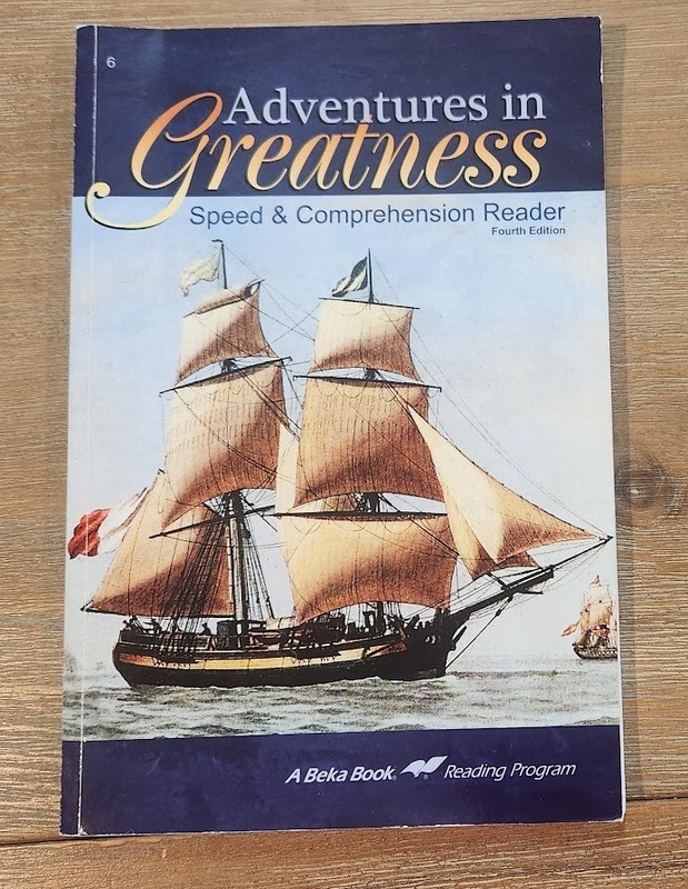 Adventures in Greatness: Speed and Comprehension Reader 4th ed.