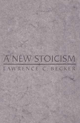 A New Stoicism – Paperback, by Becker Lawrence C. – Very Good