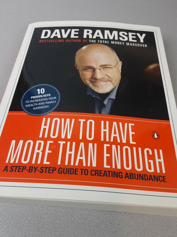 Dave Ramsey How To Have More Than Enough Paperback 2000 (BK24)