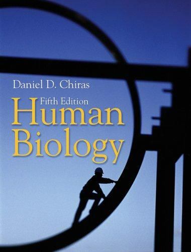 Human Biology by Daniel Chiras – 5th Paperback US Edition 2005 New