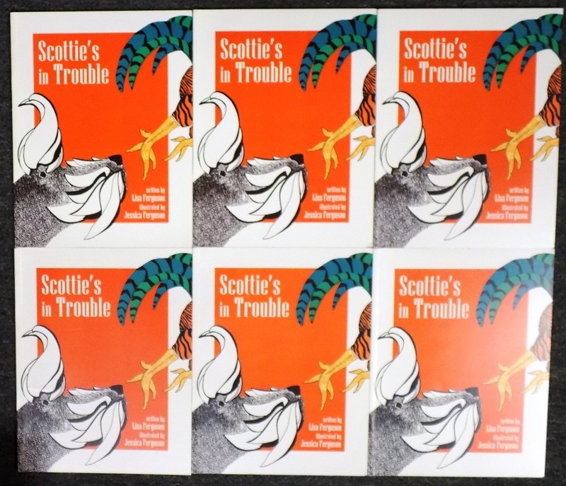 LOT OF 6: Scottie’s in Trouble 2014 LISA FERGUSON Paperback Large Type New