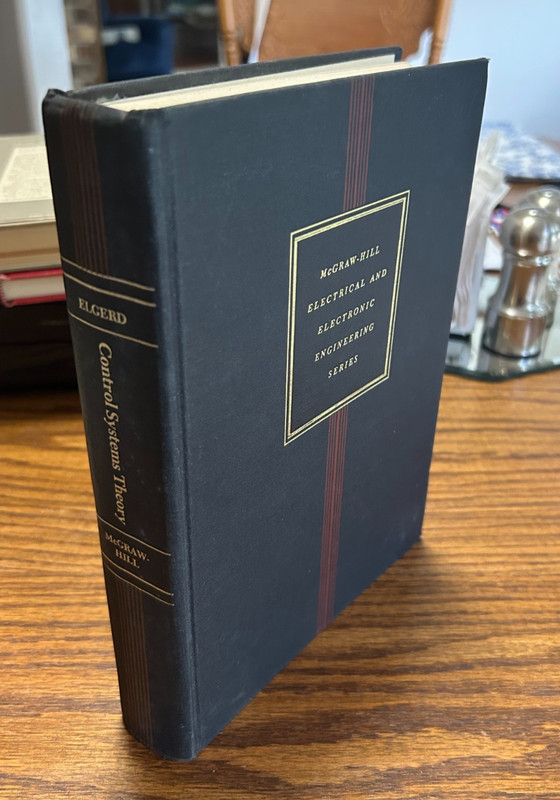 Control System Theory (Electrical & Electronic Engineering) by Olle I. Elgerd HC
