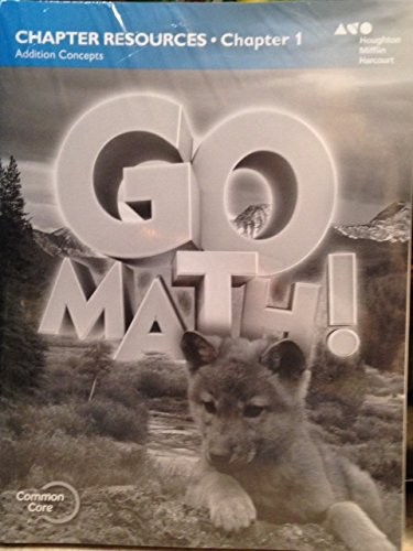GO MATH!: CHAPTER RESOURCE BLACKLINE MASTER COLLECTION By Houghton Mint