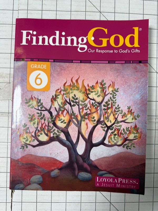 Finding God Grade 6 Our Response to God's Gifts Loyola Press 2021, PB Ships Fast