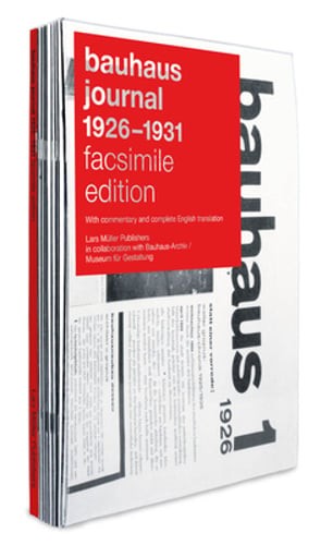 BAUHAUS JOURNAL 1926-1931: facsimile edition by Astrid Bähr: Used
