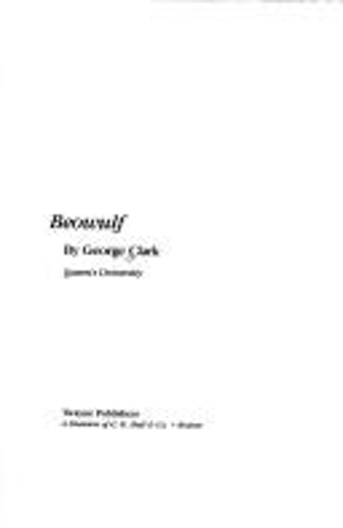 Beowulf Hardcover