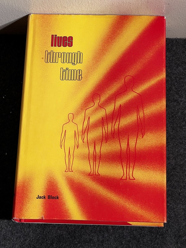LIVES THROUGH TIME By Jack Block HC/DJ