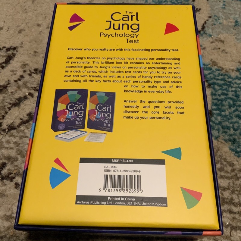 Carl Jung Psychology Test : Explore Your Inner Psychology: With 52 Cards & 12... gallery