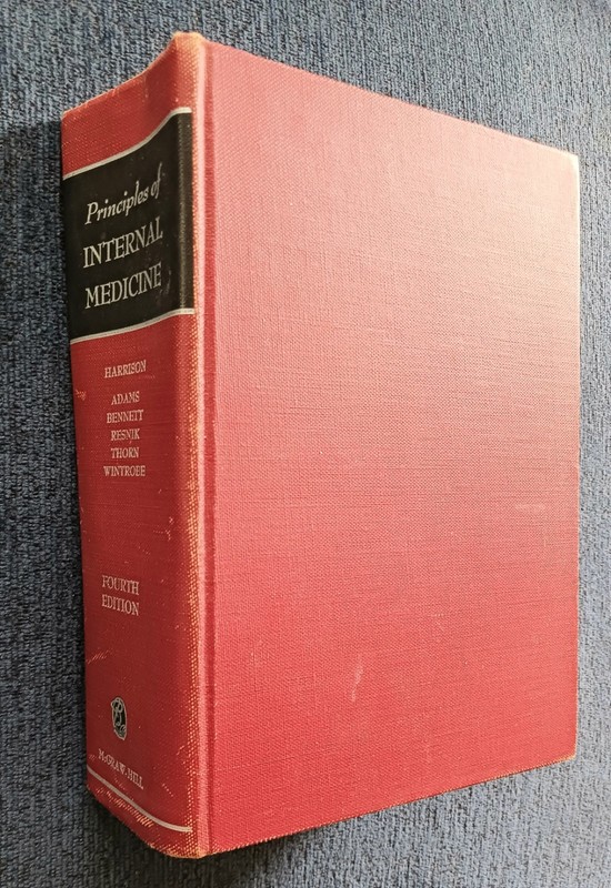 1962 Principles of Internal Medicine, McGraw Hill 4th Edition