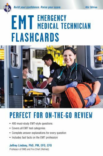 EMT Flashcards, Paperback by Lindsey, Jeffrey, Ph.D., Used Good Condition, Fr…