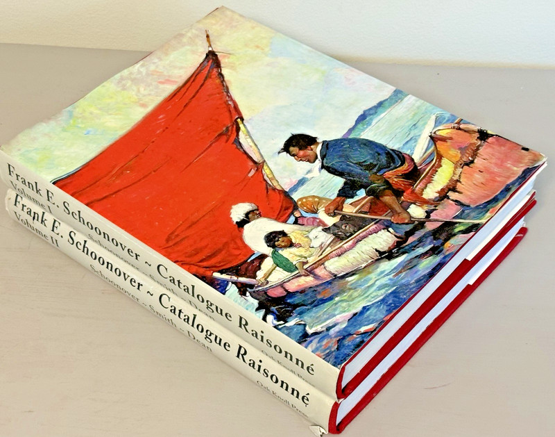 Frank Schoonover Catalogue Raisonne Delaware Art History 2009 HC DJ Set
