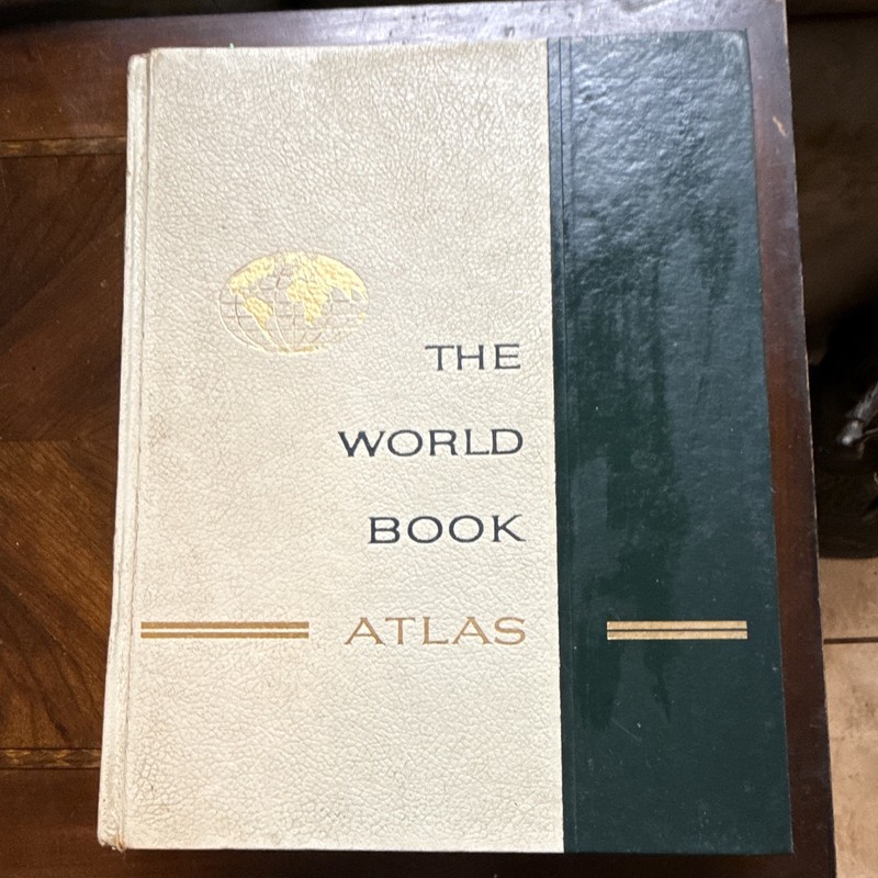 The World Book Atlas Hardcover World Geography & Geosciences Atlas 1965