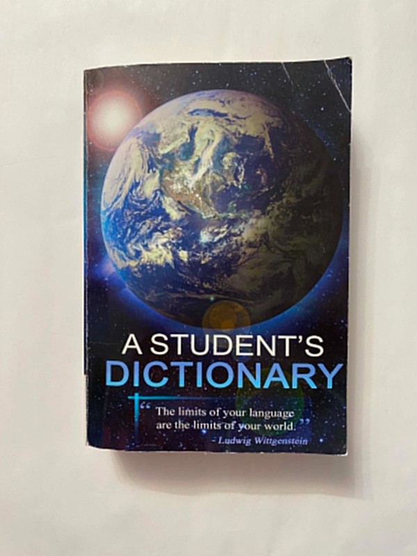 A Student’s Dictionary – The Limits of Your language are . Paperback – VERY GOOD