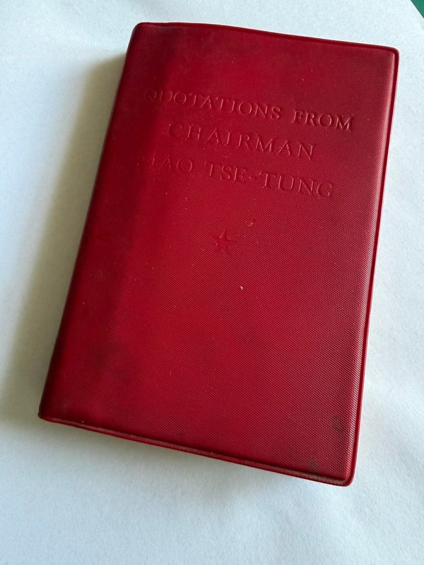 1967 Full Edition English Quotation Form Chairman Mao Tse Tung’s Red Old Book